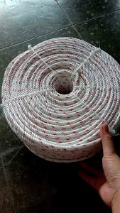 TALI TAMBANG PUTIH LURIK METERAN - TALI TAMBANG POLYPROPYLENE