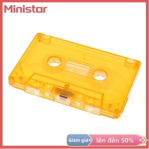 Ministar 1PC màu trống Băng trường hợp âm thanh từ tính ghi âm băng cassette vỏ rỗng Reel để Reel cassette (không có băng lõi)