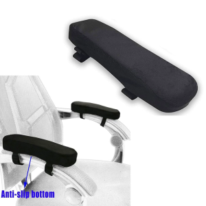 1Piece Chair Armrest Pad Memory Foam Office Chair Arm Rest Cover Comfortable Elbow Forearm Pressure Relief for Women Men