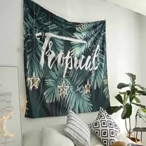 [2017 คอลเลกชันของผู้คน ] ริคและมอร์ตี้ ins ผ้าพื้นหลังลม ins ผ้าแขวนสำหรับห้องนอน หอพัก ตกแต่งข้างเตียง