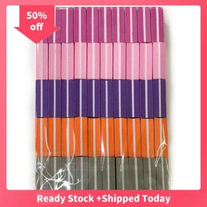 🔥🔥🔥sjqgqx 50PCS Mini Nail Sponge Files Buffer Block Buffing Sanding 100 180 Grit Double-sided Pedicure Tool For Gel Polish Manicure Supply