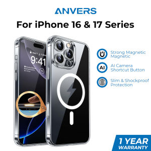 Anvers Magnetic Case for iPhone 17 Pro Max/17Air/16 Pro Max/16 Plus/15/14/13/12 Protective Cover
