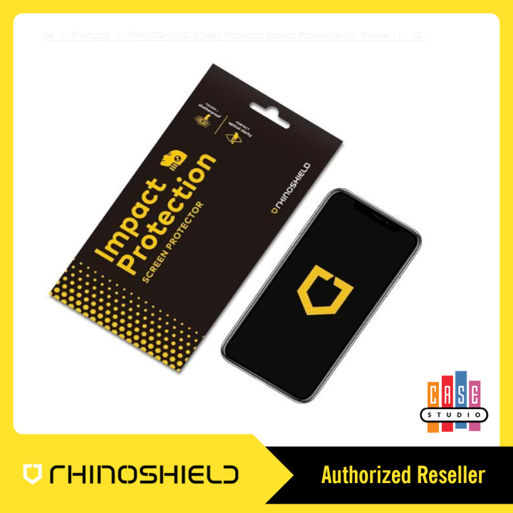 RHINOSHIELD Screen Protector with Impact Protection (Front Only