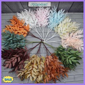Follow Get New[FlyingC] artificial leaves bouquet fake willow wedding backdrop faux foliage home decor