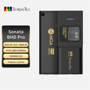 TempoTec Sonata BHD Pro USB C DACHeadphone Amplifier 4.4mm& 3.5mmPCM384kHzDSD512MQA8XTIDAL for iPhone&Android&MacOS&WIN