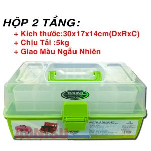 Hộp Nhựa Đựng Dụng Cụ Đa Năng 1/2/3 TẦNG - Thùng Đựng Đồ Nghề Nhiều Ngăn Hộp Đựng Phụ Kiện Nail  Mỹ Phẩm v..v