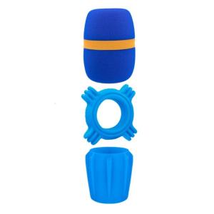 Microphone Protections Foam Sleeves AntiSlip Rings Microphone Bottom Rod Sleeve Holder For Enhances Audios Quality