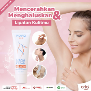 Piw Piw Crease Lightening Cream Pemutih Pencerah Ketiak Leher Lutut Selangkangan Lipatan Kulit Ampuh BPOM