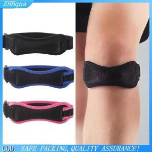 COD Đầu gối bánh chè gân đầu gối hỗ trợ dây đeo cú đúp có thể điều chỉnh hấp thụ sốc nén đầu gối pad tay áo cho bóng rổ