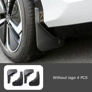 แต่งรถสำหรับ BYD SONG L EV 2024 2025 แผ่นกันโคลน ABS ป้องกันการกระเด็น แผ่นกันโคลน แผ่นกันโคลนหน้าหลัง อุปกรณ์เสริมรถยนต์