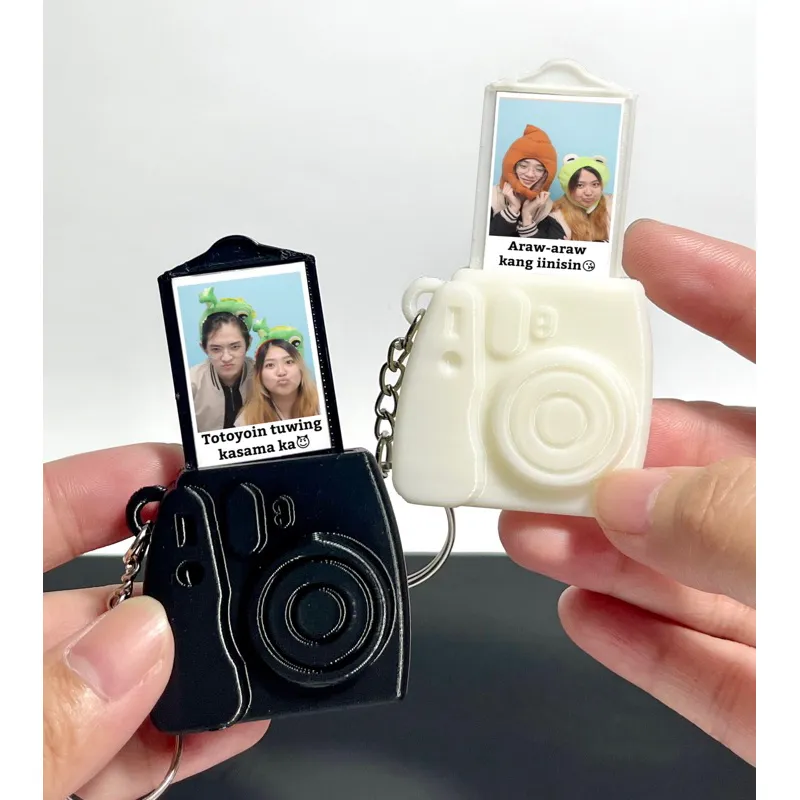 Mini sale polaroid keychain