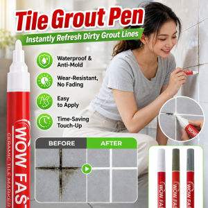 【Waterproof / Mildew-proof】Tile Grout Pen Quick Drying Stain Removal Tile Gap Filler Repair Marker Tile Maintenance Tool