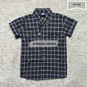 Sunrise - Kemeja Flanel Lengan Panjang Anak Laki-Laki Best Seller Usia 1-15Tahun