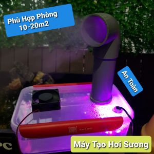 ❤️Giải Nhiệt Mùa Hè❤️Bộ Tạo Hơi Sương Tạo Ẩm Tiểu Cảnh 12 Led Cả Nguồn❤️Tạo Hơi Nước❤️Tạo Sương Siêu Âm Phun Sương