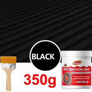 【2-in-1】German Anti-Rust Paint for Metal With Brush 600G/1000G Converts Rust Metal Steel Anti-Corrosion No Need Primer Rust Remover Into a Protective Layer to Prevent Rust and Mildew for Rusty Stair Door Roof Railing Quick-Drying Odorless