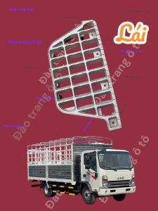 Bậc lên xuống xe ô tô Jac từ 15 đến 5 tấn 808 dùng cho xe ô tô ben thùng phổ