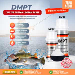 DMPT Umpan Ikan Stimulant 40/80Gram Makanan Bubuk Pancing Penarik Ikan Adaktif Original - Yaha Store