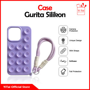 YITAI - YC82 Case Gurita Silikon Iphone 11 11 Pro Max 12 12 Pro 12 Pro Max 13 13 Pro 13 Pro Max 14 14 Plus 14 Pro Max 15 15 Pro 15 Plus 15 Pro Max