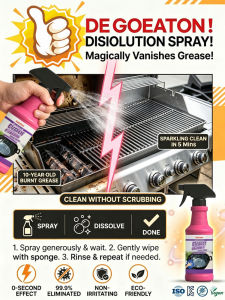 3-Minute Grease Removal Magic Spray Barbecue Season Hot Selling Magic Spray Quickly Remove Heavy Oil Stain Three Minutes Efficient Kitchen Cleaning Supplies