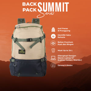 Tas Ransel Kekinian Backpack Waterproof untuk Aktivitas Harian Tas Gendong untuk Petualangan Luar Ruangan Tas Ransel Backpack Outdoor Waterproof laptop 14 Inch Atva Wanderer Summit Wanderer Jade