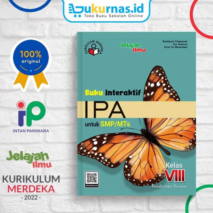 Buku Interaktif IPA Kelas VIII, 8 Kurikulum Merdeka Tahun 2023 Intan ...