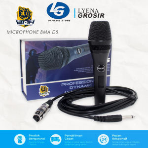 Mic Kabel BMA D5 Dynamic / Mic Kabel BMA Karaoke Suara Empuk