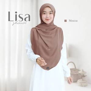 Azmeela Lisa Pashmina Curve Bahan Crinkle Ironless Anti Kusut