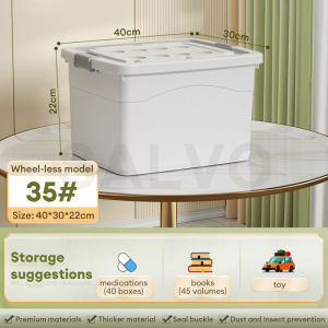 Hộp đựng đồ dung tích lớn sắp xếp quần áo gia đình Thùng Đựng Đồ Có Bánh Xe Nhiều Kích Thước Hộp lưu trữ gia dụng
