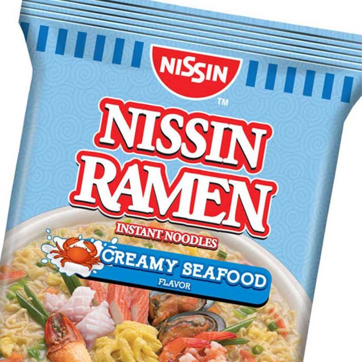 Hot Wcrax X Nissin Ramen Creamy Seafood G Lazada Ph