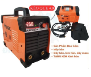 máy hàn điện tử MINI JASIC 250 kèm cáp hàn 3m cáp mát 2m