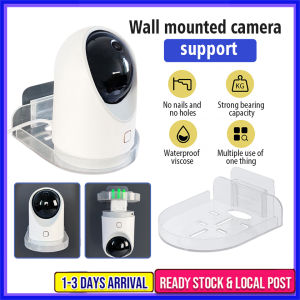🇸🇬Ready Stock🇸🇬 Monitoring Stand Camera Stand Free-Punch Acrylic ABS Projector Bracket Home CCTV Holder Camera Rack Wall Mount Floating Stand