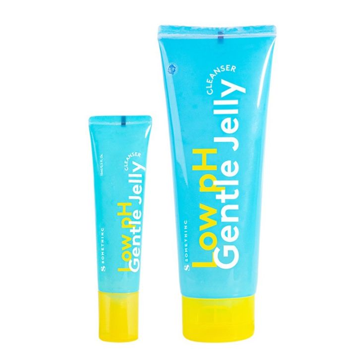 SOMETHINC LOW PH Gentle Jelly Cleanser  Sabun Cuci Muka Facial Wash Somethinc