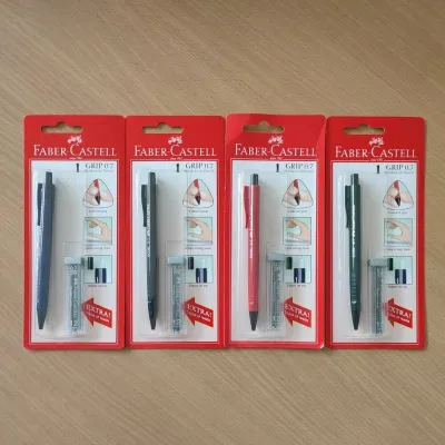 Pensil Mekanik 07 Set Faber Castell 135101 GRIP Mechanical Pensil 0.7