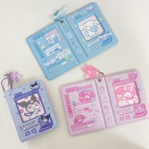 Anime Kawaii Sanrio Hello Kitty Photo Album Kuromi Cinnamoroll My Melody Girl Cartoon Card Collection Book Wholesale Gift