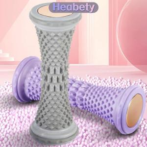 Heabety Foot Massager Massage Roller Yoga Massage Ball Plantar Fascia Roller Muscle Relaxation Care Plastic Manual Foot Massager Rollers