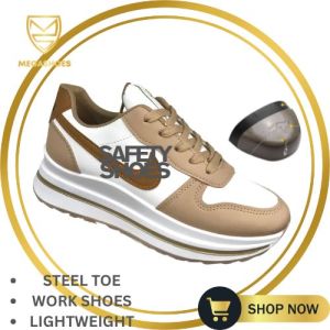 C89-1 SAFETY RUBBER SHOES WOMEN STEEL TOE LIGHTWEIGHT