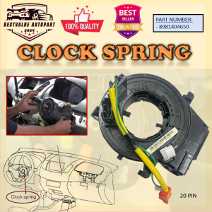 💫MALAYSIA READY STOCK💫ISUZU D-MAX RT50 2015 SPRING CABLE CLOCK SPRING STEERING CABLE SWITCH AIR BAG HORN 8981404650