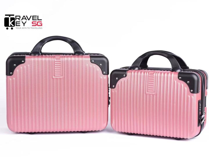 SG Retro style makeup case/suitcase with Portable Combination Lock