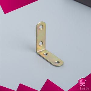 BabyShop-C1190 Siku Rak Plat Siku L Besi Stainless Bracket Siku Penyangga Rak Dinding Siku L Siku