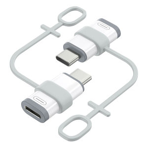 MoKo Lightning to USB C Adapter 2Pack NOT for Lightning Earbuds/Headphones/Audio/OTG USB-C to Lightning Adapter for iPhone 15/16 Pro/16 Pro Max/PlusGalaxy S24iPad Air ONLY for Charging/Data Sync
