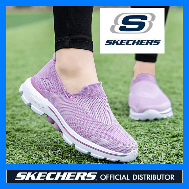 Skecher s GO walk 4 GO walk 5 women shoes Women s canvas sneakers ladies shoes women casual shoes summer Walking shoes Women s Flat Shoes running shoes woman Korean Comfortable sport shoes for women