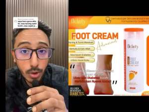 Dr Lety Advanced Foot Cream / krim penjagaan kaki gatal gatal dan kulit tumit kaki kering