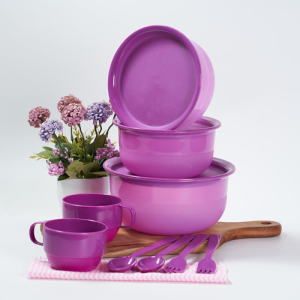ESA HARUMI Wadah Saji Prasmanan Set Table Collection 11 PCS SERVING SET TEMPAT MAKAN PIRING MANGKUK