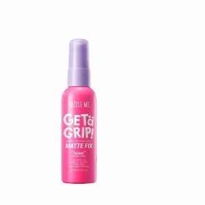 DAZZLE ME Get A Grip! Makeup Setting Spray Matte Fix 60ml Warna Pink