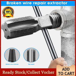 【INSTOCK+High QUALITY】2 In 1 Faucet Water Pipe Triangle Valve Screw Extractor 1/2 3/4Set Damaged Broken Wire Water Pipe Bolt Remover Multipurpose House