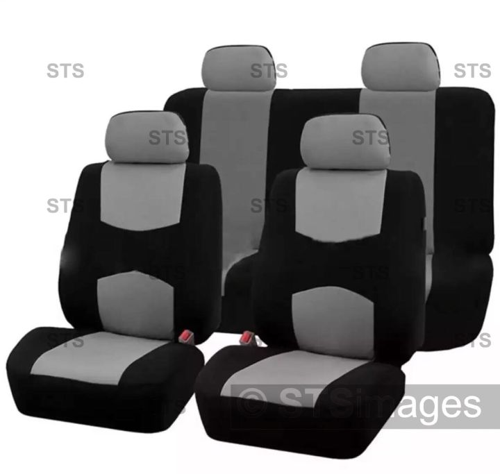 STS New 9Pcs Car Seat Covers Set for 5 Seat Car Universal Application 4 Seasons Available Or 7 Seaters Universal Car Seat Cover Lazada PH