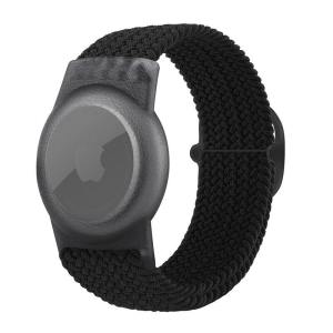 KISSCASE Airtag Bracelet For Kids Braided Solo Loop AirTag Band For Child Anti-lost Protection Case For Apple Airtags Location Tracker