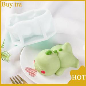 [Buytra] Cute Dinosaur Mousse Mold Pudding Silicone Mold Custard Mold Cake Mold Cartoon Green Dino Cake Decoration Baking Bakery Tool