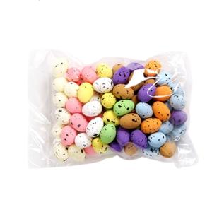 Colorful Foam Easter Eggs for Kids DIY Craft Party Decoration Gifts Favor Musical Percussion Toy DIY Easter Eggs