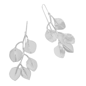 Gold and Silver Color Ginkgos Leaf Choker Necklace Earrings for Women Elegant Designs Suitable for Various Occasion